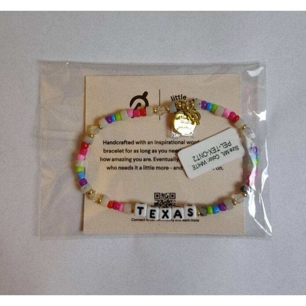 PELOTON x LITTLE WORDS PROJECT Collab Bracelet TEXAS Small